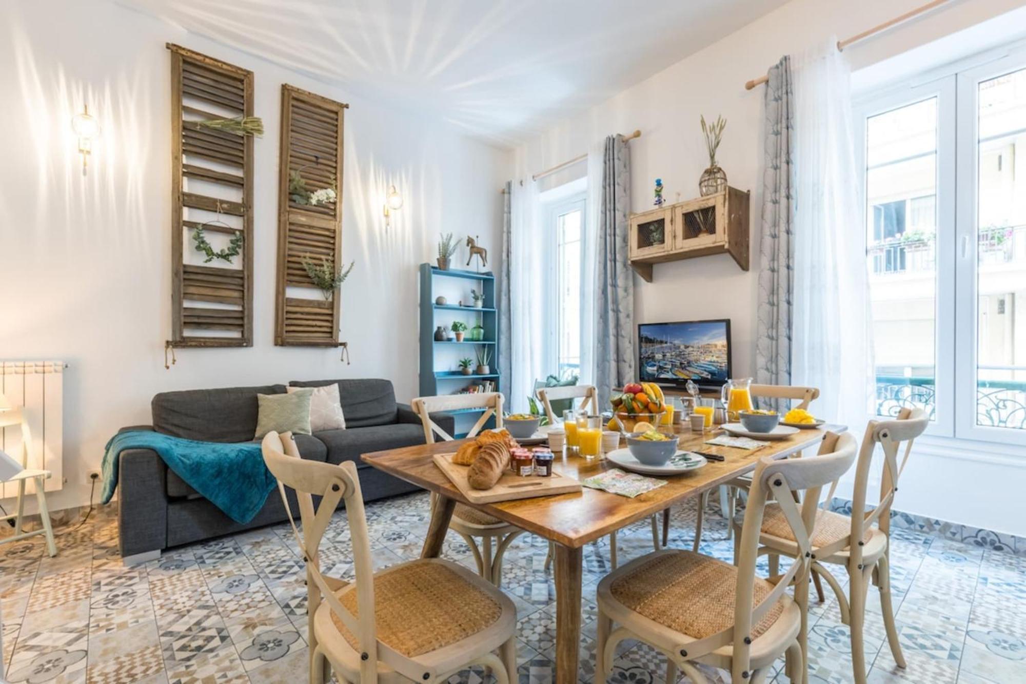 ניס Fricero - Comfortable 5 People- 200M Near The Sea מראה חיצוני תמונה